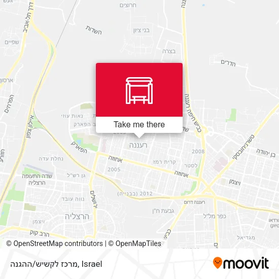 Карта מרכז לקשיש/ההגנה
