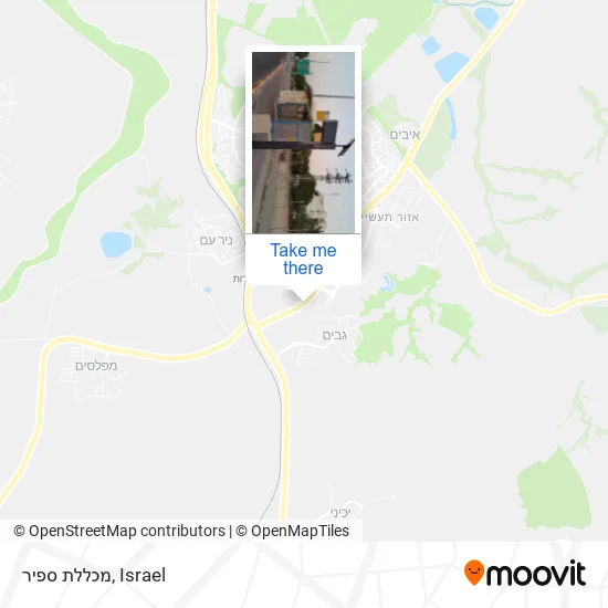 Карта מכללת ספיר