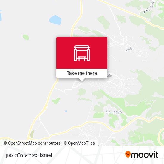 כיכר אזה''ת   צפון map