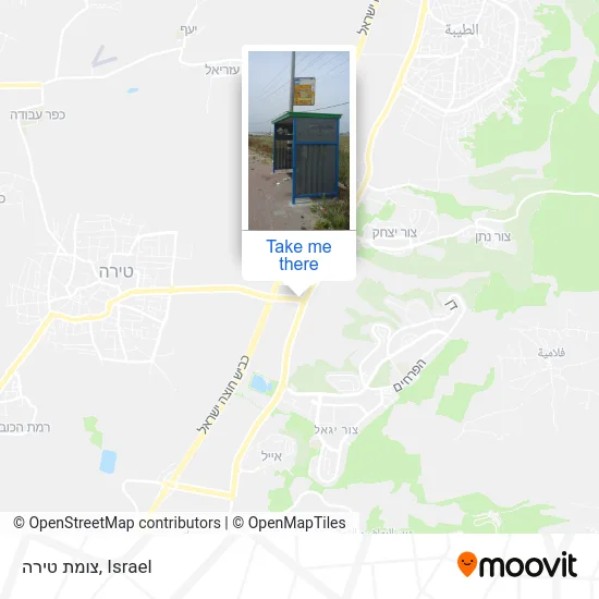 Карта צומת טירה