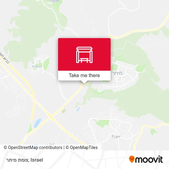 Карта צומת מיתר