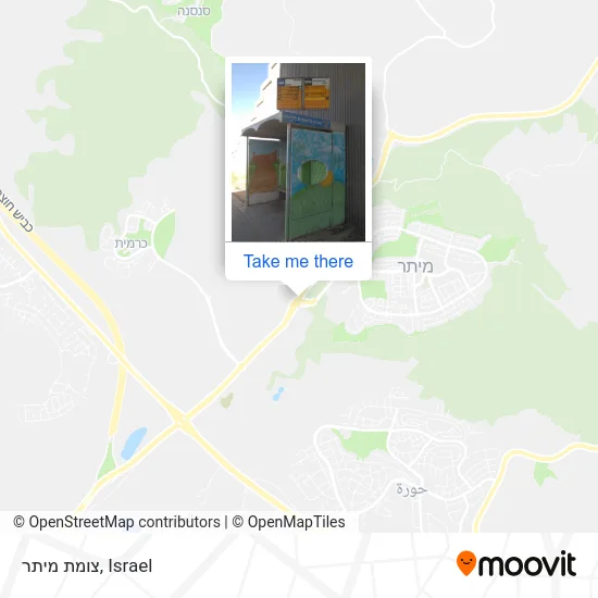 Карта צומת מיתר