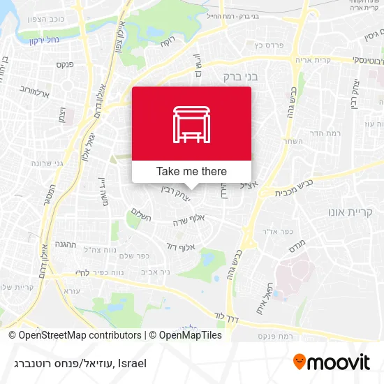Карта עוזיאל/פנחס רוטנברג