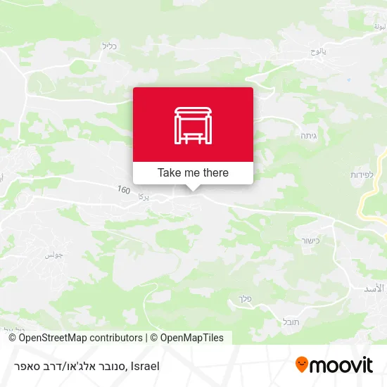 Карта סנובר אלג'או/דרב סאפר