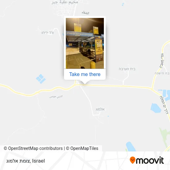 Карта צומת אלמוג