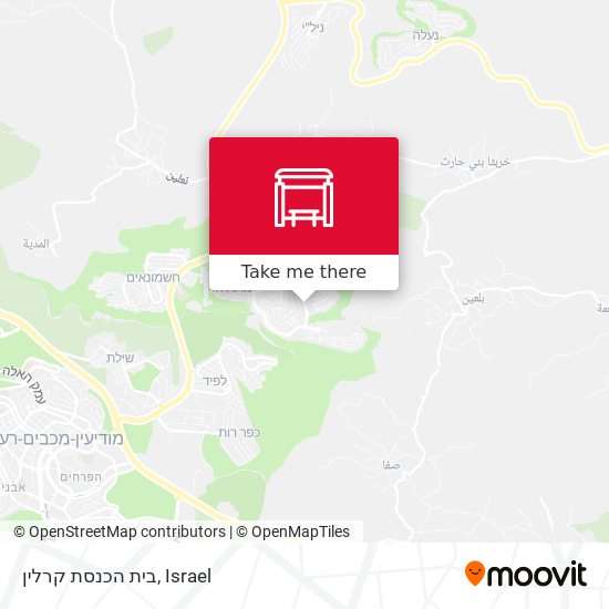 בית הכנסת קרלין map