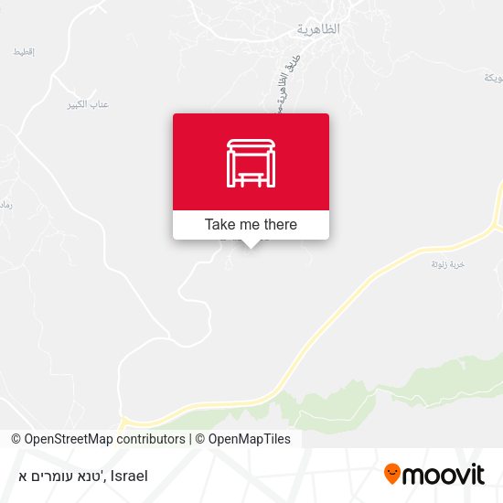 טנא עומרים א' map