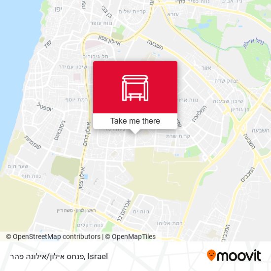 פנחס אילון/אילונה פהר map