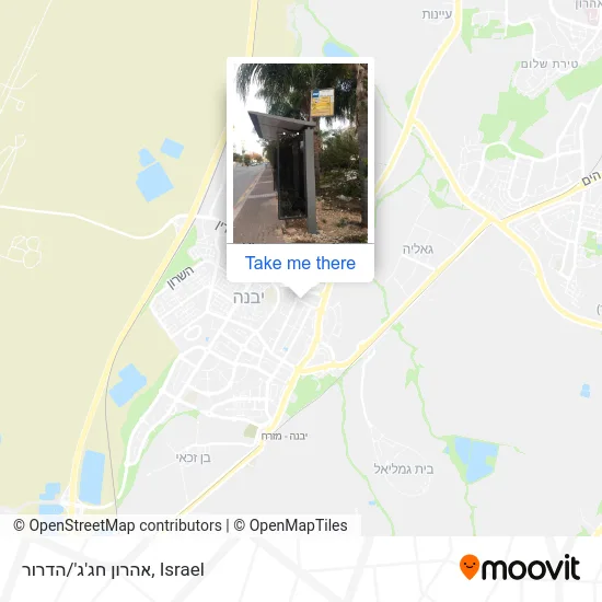 Карта אהרון חג'ג'/הדרור