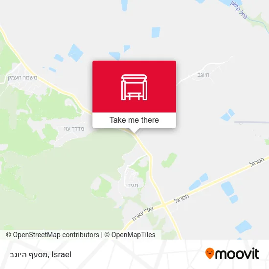 מסעף היוגב map