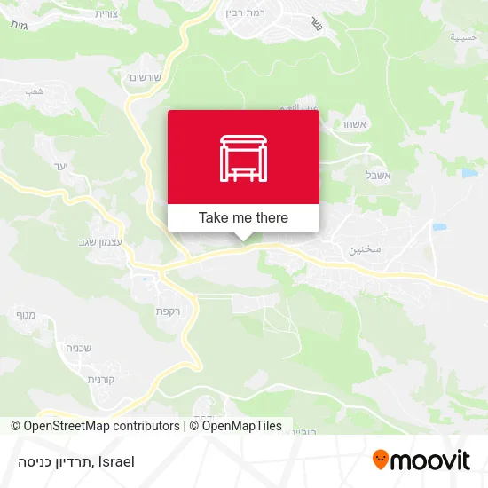Карта תרדיון כניסה