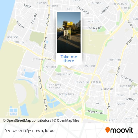 Карта משה דיין/גדולי ישראל
