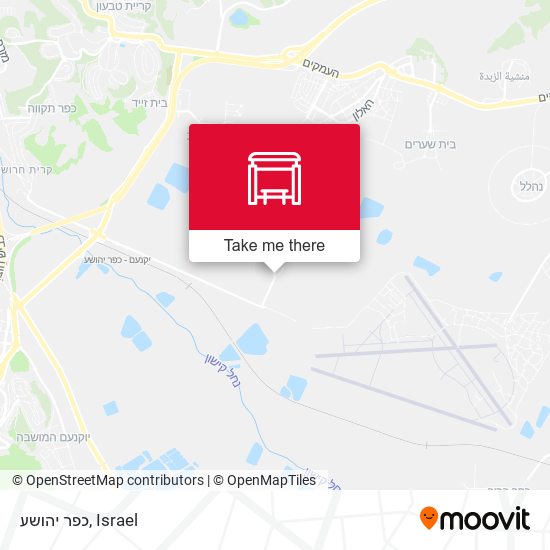 כפר יהושע map