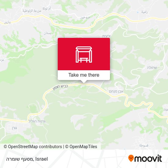 Карта מסעף שומרה