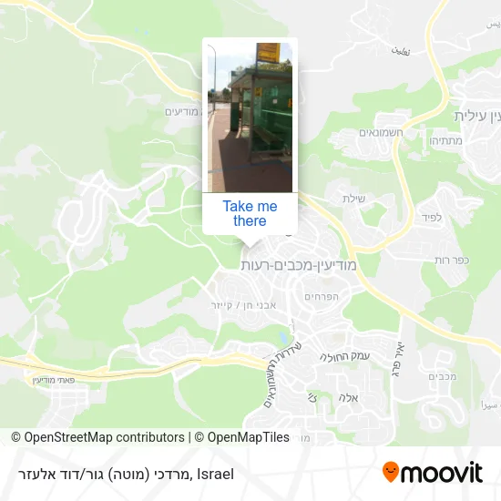 Карта מרדכי (מוטה) גור/דוד אלעזר