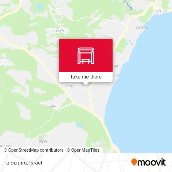 Карта מעון נופים