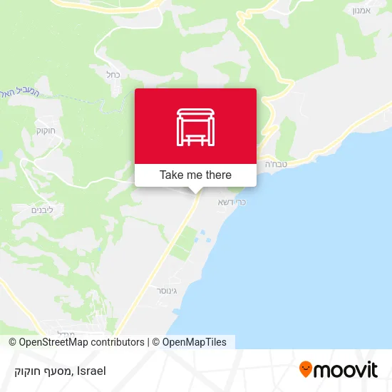 Карта מסעף חוקוק