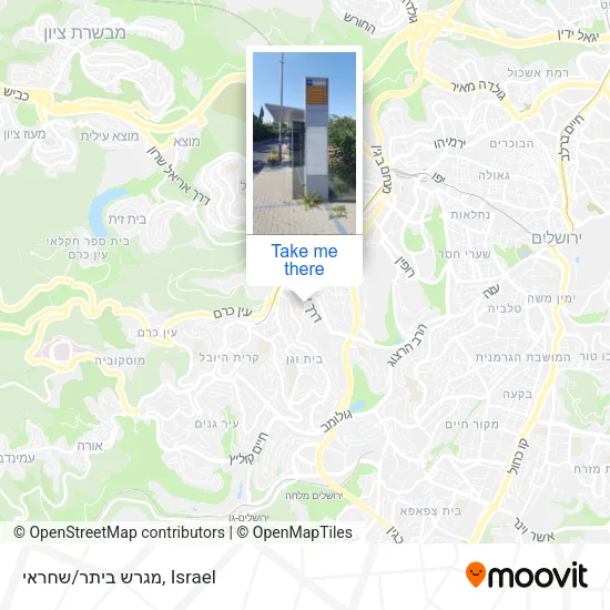 Карта מגרש ביתר/שחראי