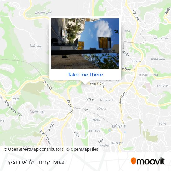 קרית הילד/סורוצקין map