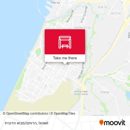הרותם/מבוא הדגנית map