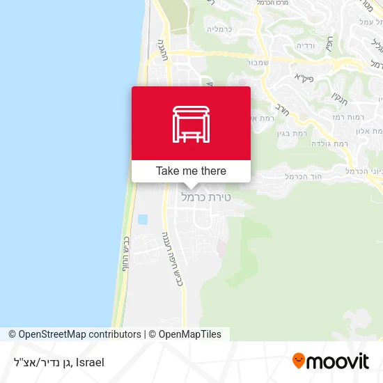 Карта גן נדיר/אצ''ל