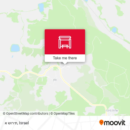 Карта תירוש א