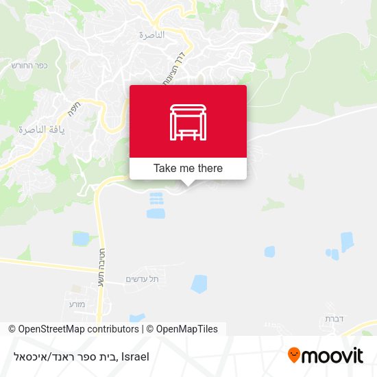 בית ספר ראנד/איכסאל map
