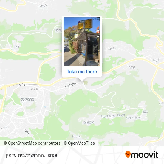 Карта החרושת/בית עלמין