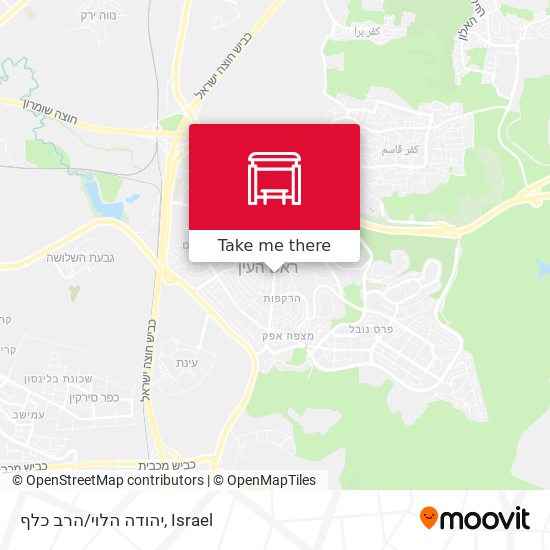 יהודה הלוי/הרב כלף map
