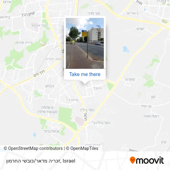 Карта זכריה מדאר/כובשי החרמון