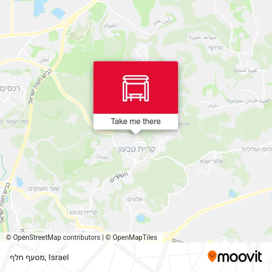 Карта מסעף חלף