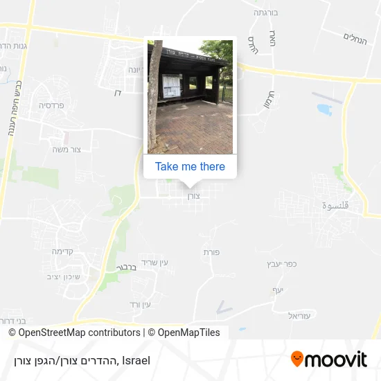 Карта ההדרים צורן/הגפן צורן