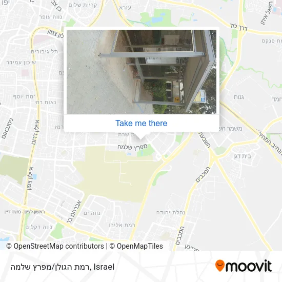 Карта רמת הגולן/מפרץ שלמה