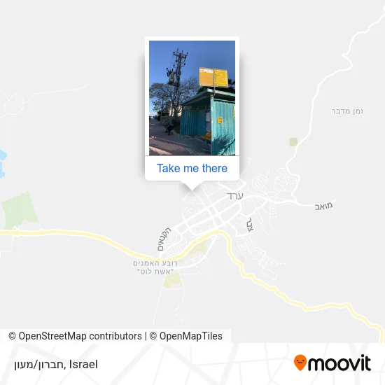 Карта חברון/מעון