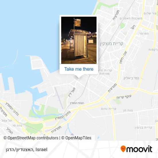 Карта האצטדיון/הדגן