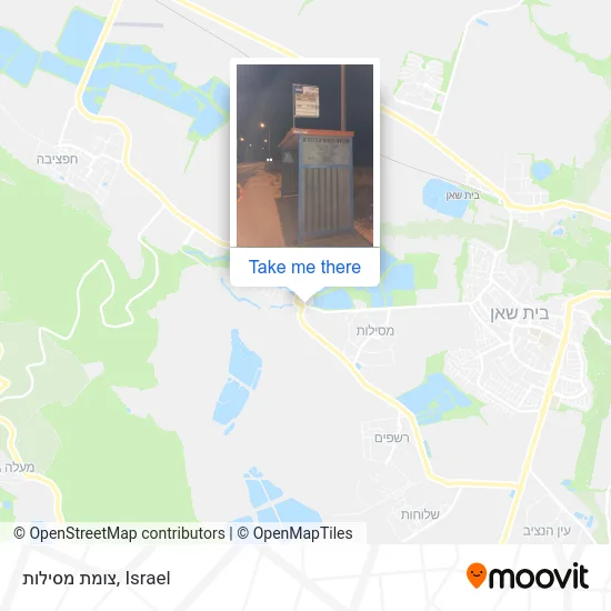 Карта צומת מסילות