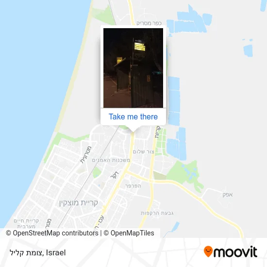 Карта צומת קליל