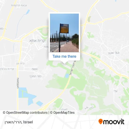 הרר/האורן map