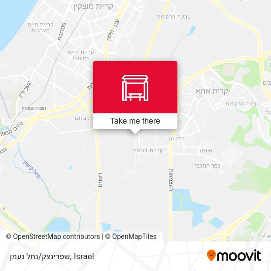 Карта שפרינצק/נחל נעמן