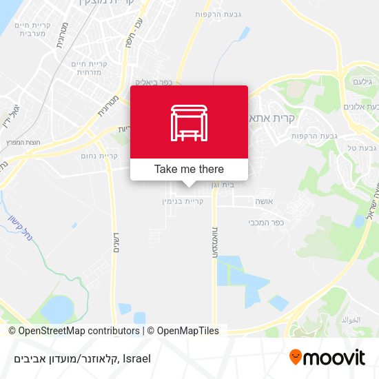 קלאוזנר/מועדון אביבים map