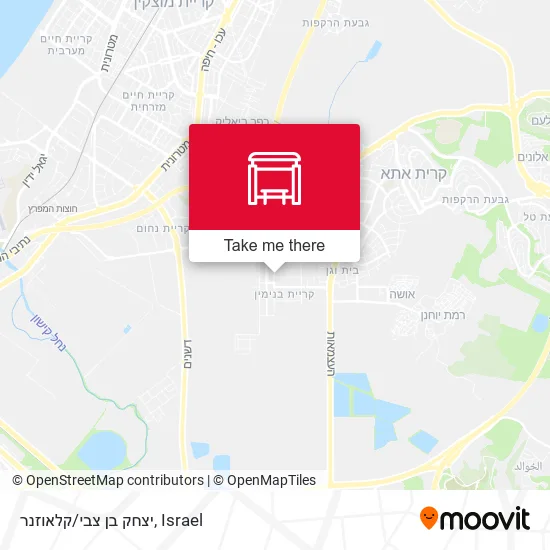 Карта יצחק בן צבי/קלאוזנר