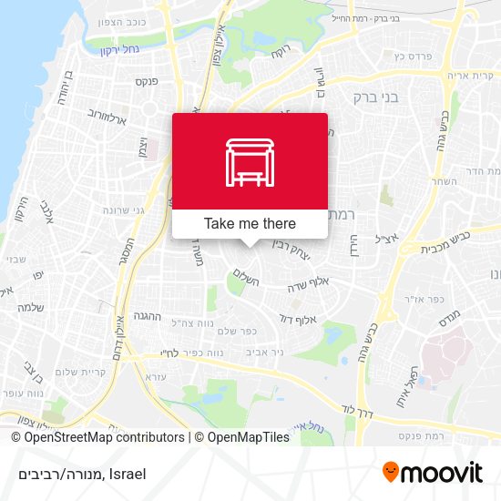 מנורה/רביבים map