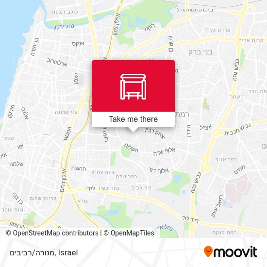 Карта מנורה/רביבים