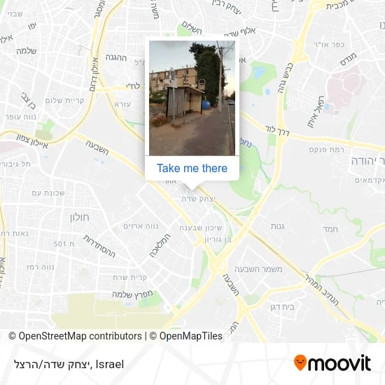 Карта יצחק שדה/הרצל