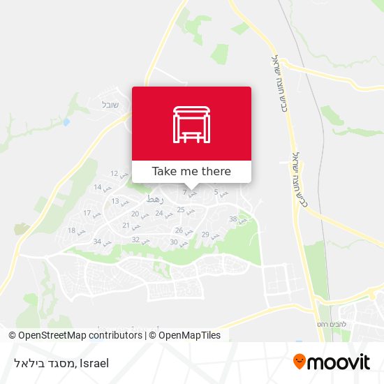 Карта מסגד בילאל