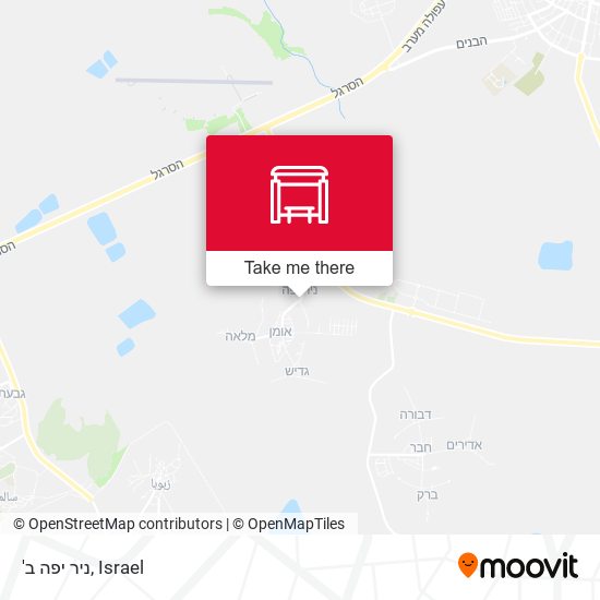 Карта 'ניר יפה ב