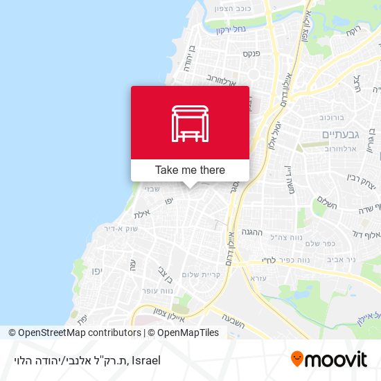 ת.רק''ל אלנבי/יהודה הלוי map