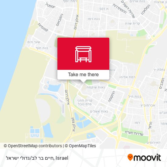 Карта חיים בר לב/גדולי ישראל
