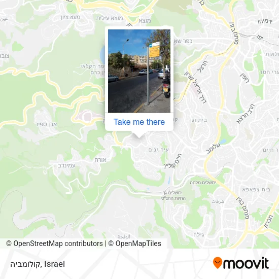 Карта קולומביה