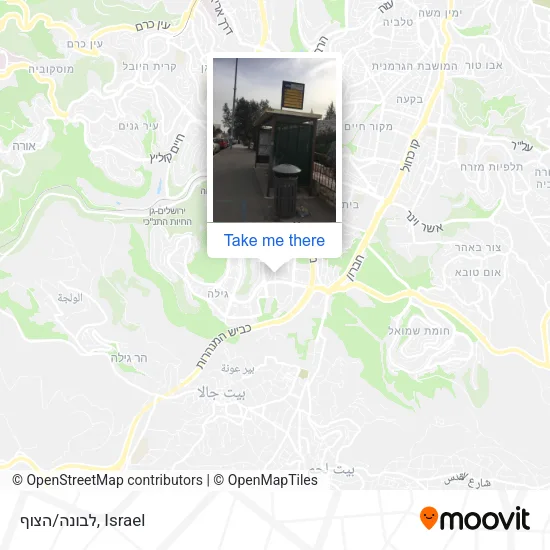 Карта לבונה/הצוף